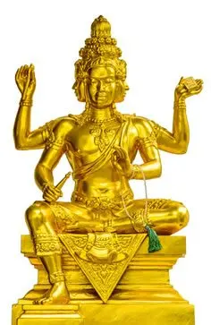 hindu-god-brahma-statue