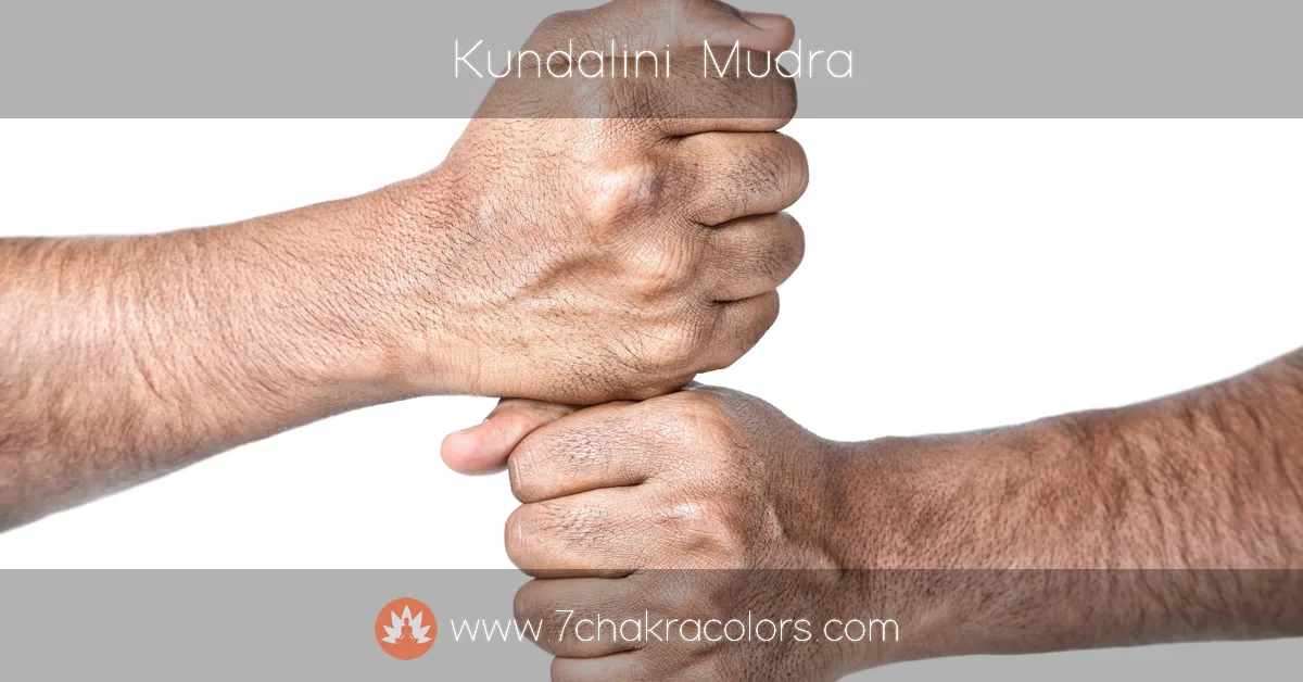 image of hand performing kundalini mudra hand pose - instructional image - featured canvas image