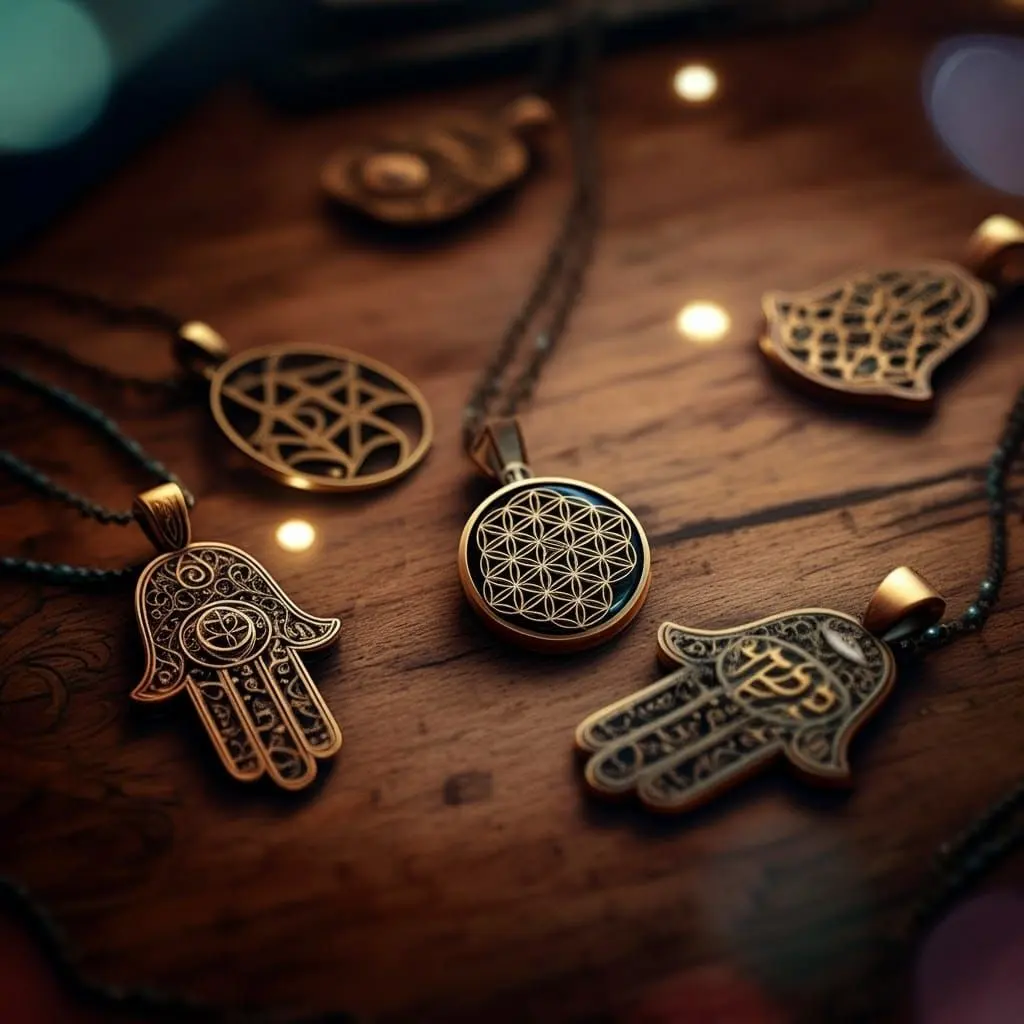 sacred symbols pendants for making jewelry