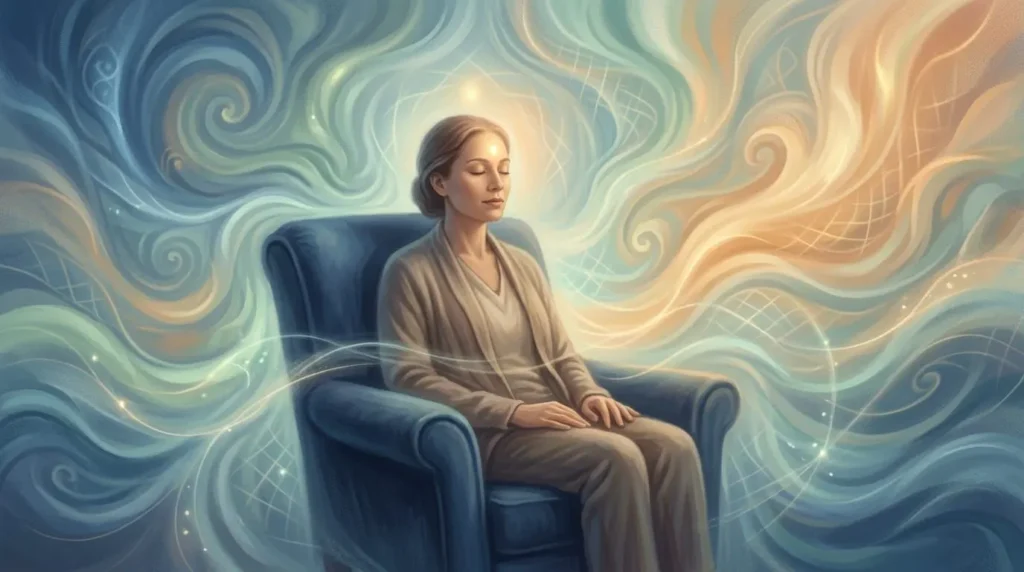 EMDR therapy symbolic illustration